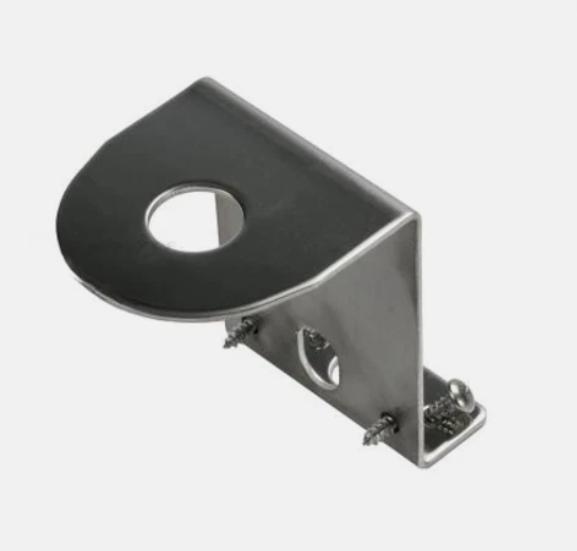 STAINLESS STEEL UNIVERSAL GUARD MOUNT UHF ANTENNA BRACKET
