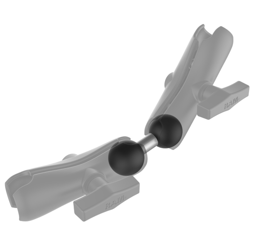 RAM DOUBLE 1.5" BALL ADAPTOR C SIZE