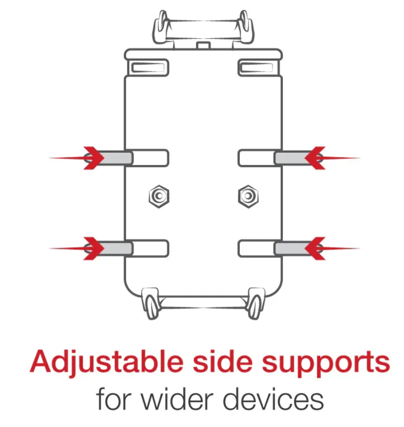 RAM QUICK-GRIP XL PHONE HOLDER WITH SUCTION BASE