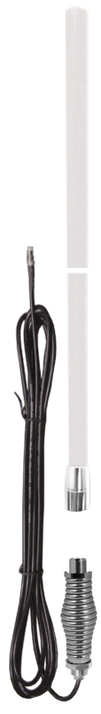 ANTENNA 3 & 7.5dB 900/1800MHz FME SOCKET SPRING BASE WHITE