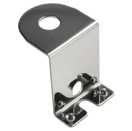 STAINLESS STEEL UNIVERSAL GUARD MOUNT UHF ANTENNA BRACKET