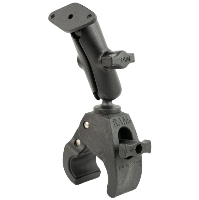 RAM TOUGH CLAW MEDIUM CLAMP MOUNT WITH DIAMOND PLATE