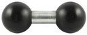 RAM DOUBLE 1.5" BALL ADAPTOR C SIZE